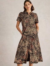 Load image into Gallery viewer, Rua Jersey Dress - Black Print