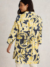 Load image into Gallery viewer, Blake Linen Tunic - Yellow Print