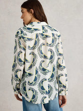 Load image into Gallery viewer, Sophie Organic Cotton Shirt - Ivory Print
