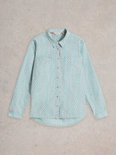 Load image into Gallery viewer, Sophie Organic Cotton Shirt - Green Multi