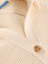 Load image into Gallery viewer, Chaterly Cotton Cardigan - Cream