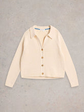 Load image into Gallery viewer, Chaterly Cotton Cardigan - Cream