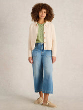 Load image into Gallery viewer, Chaterly Cotton Cardigan - Cream