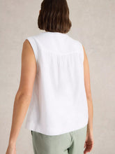 Load image into Gallery viewer, Isla Cotton Top - Brilliant White