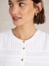 Load image into Gallery viewer, Isla Cotton Top - Brilliant White