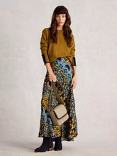 Load image into Gallery viewer, Olive Crewneck Cotton Jumper - Chartreuse