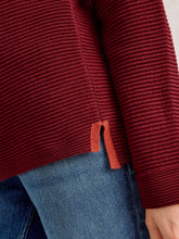 Load image into Gallery viewer, Jana Cotton Jumper - Deep Red