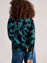 Load image into Gallery viewer, Lulu Printed Cardigan - Blue Print