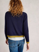 Load image into Gallery viewer, Charlotte Cardi - Navy