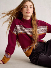 Load image into Gallery viewer, Millie Fairisle Lambswool Jumper