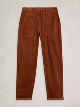 Load image into Gallery viewer, Twister Cord Trouser - Dark Tan