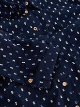 Load image into Gallery viewer, Sophie Longline Shirt - Navy