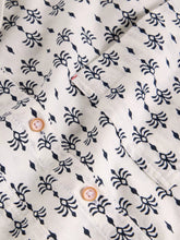 Load image into Gallery viewer, Sophie Organic Cotton Shirt - White Print