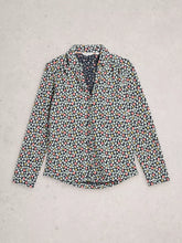 Load image into Gallery viewer, Annie Jersey Shirt - Blue Multi