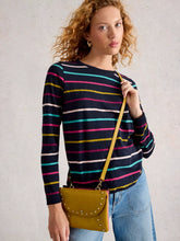Load image into Gallery viewer, Clara Striped Cotton Long Sleeve