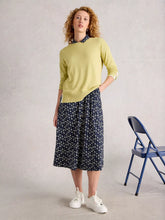 Load image into Gallery viewer, Rua Jersey Shirt Dress - Navy Print