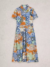 Load image into Gallery viewer, Rua Jersey Dress - Orange Print