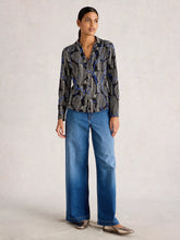 Load image into Gallery viewer, Annie Cotton Jersey Shirt - Black Print