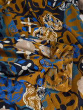 Load image into Gallery viewer, Annie Cotton Jersey Shirt - Chartreuse Print