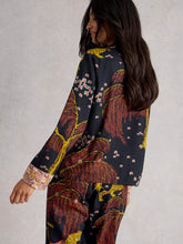 Load image into Gallery viewer, Nina Cotton PJ Top - Black Print