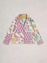 Load image into Gallery viewer, Nina Cotton PJ Top - Green Print