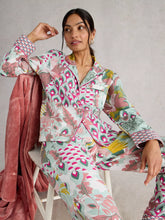 Load image into Gallery viewer, Nina Cotton PJ Top - Green Print