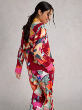 Load image into Gallery viewer, Nina Cotton PJ Top - Red Print