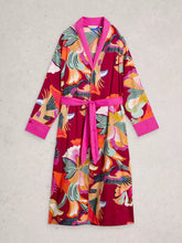 Load image into Gallery viewer, Nina Cotton Robe - Red Print