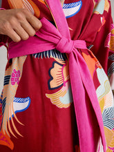 Load image into Gallery viewer, Nina Cotton Robe - Red Print