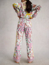 Load image into Gallery viewer, Nina Cotton PJ Bottoms - Green Print