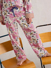 Load image into Gallery viewer, Nina Cotton PJ Bottoms - White Print