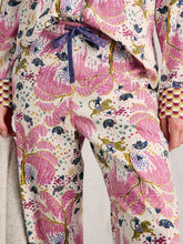 Load image into Gallery viewer, Nina Cotton PJ Bottoms - White Print