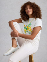 Load image into Gallery viewer, Twister Chino Trouser - White