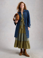 Load image into Gallery viewer, Oakleigh Denim Coat - Mid Denim