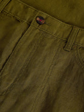 Load image into Gallery viewer, Tia Linen Wide Leg Crop - Mid Green