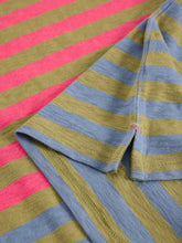 Load image into Gallery viewer, Abbie Cotton Stripe Tee - Green Multi