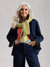Load image into Gallery viewer, Abbie Cotton Stripe Tee - Green Multi