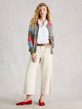 Load image into Gallery viewer, Lulu Striped Cardi - Green Multi