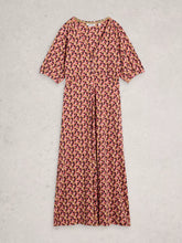 Load image into Gallery viewer, Megan Jersey Dress - Heart Print