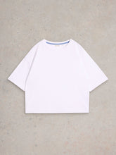 Load image into Gallery viewer, Katya Cotton Tee - White