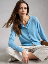 Load image into Gallery viewer, Lulu Organic Cotton Cardigan - Light Blue