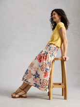 Load image into Gallery viewer, Suri Organic Cotton Printed Midi Skirt