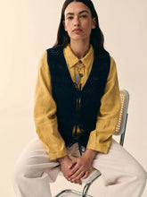 Load image into Gallery viewer, Camille Linen Jacket - Light Yellow