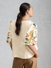 Load image into Gallery viewer, Maeve Embroidered Cotton Top