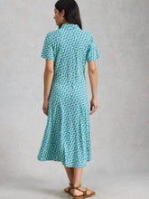 Load image into Gallery viewer, Rua Shirt Dress - Green Multi