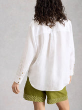 Load image into Gallery viewer, Sadie Linen Boyfriend Shirt