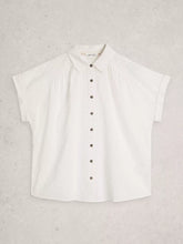 Load image into Gallery viewer, Orla Cotton Shirt - White