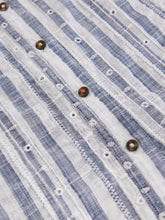 Load image into Gallery viewer, Orla Organic Cotton Top - Blue Stripe