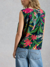 Load image into Gallery viewer, Matilda Top - Green Print