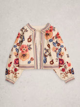 Load image into Gallery viewer, Jolie Embroidered Cotton Jacket